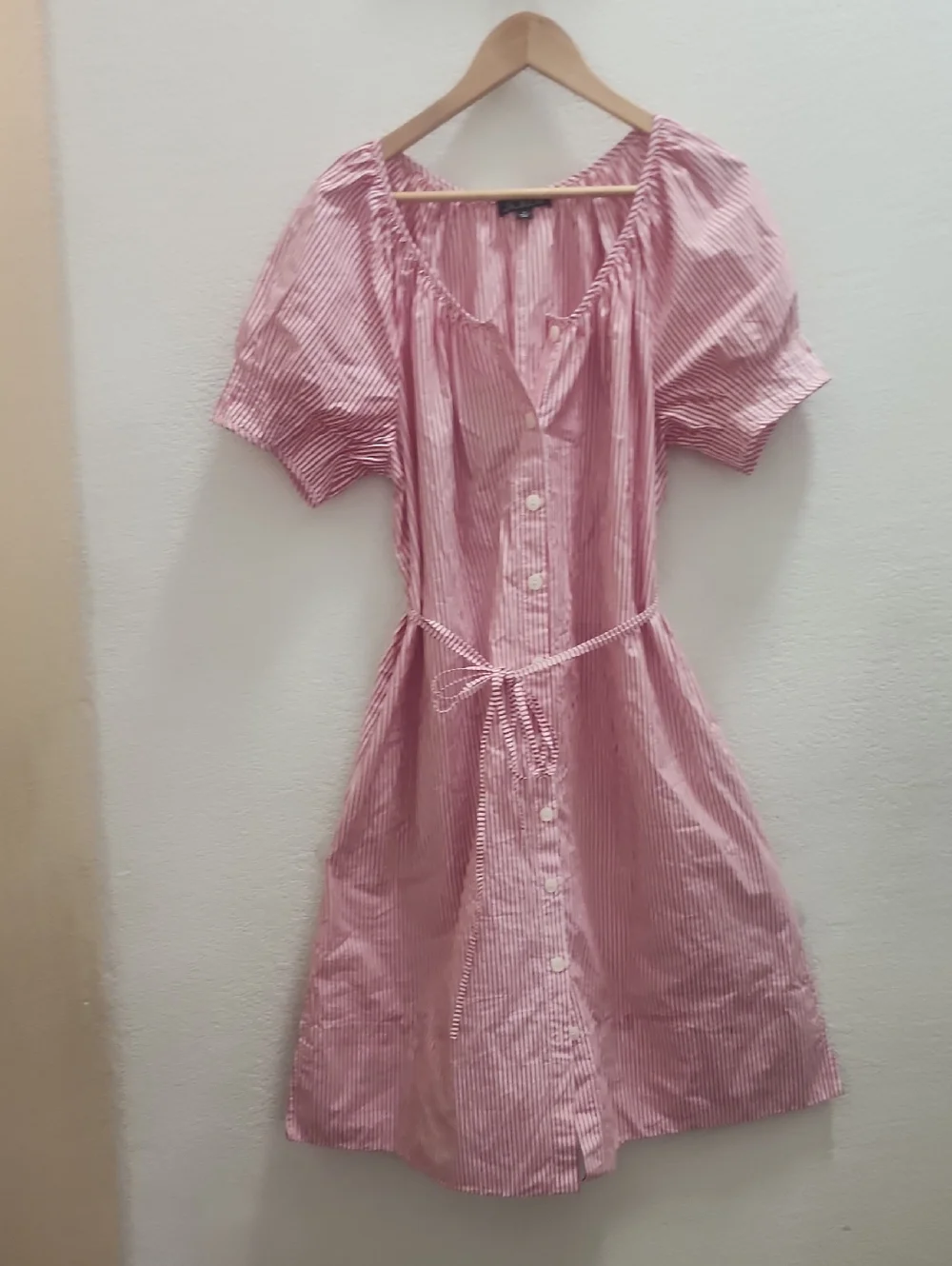 J. Crew Pink and White Striped Maxi Dress - Picture 3 of 14